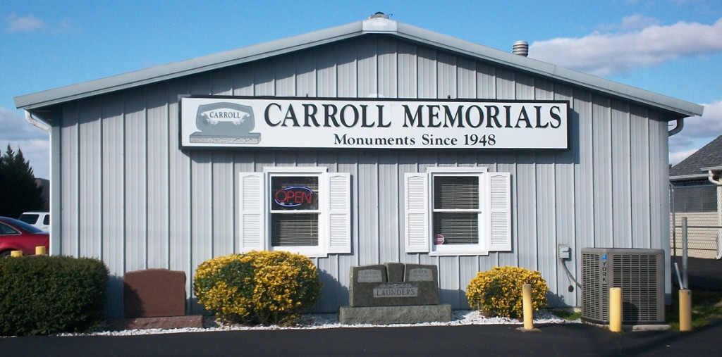 Carroll Memorials Storefront